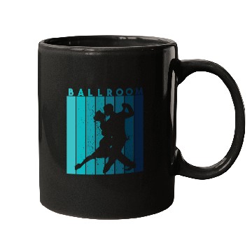Discover Retro Dance Teacher Dancer Ballroom Mugs