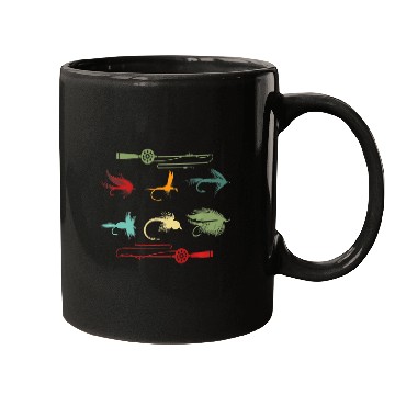 Discover Trout Fly Fishing Nature Outdoor Fisherman Funny Mugs