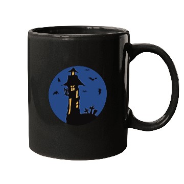 Discover Halloween Haunted House Mugs