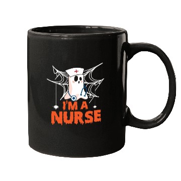 Discover I am a nurse ghost Mugs