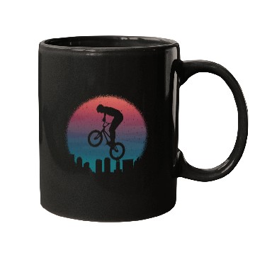 Discover BMX Bike Riders Vintage Design Bicycle Cycling BMX Mugs