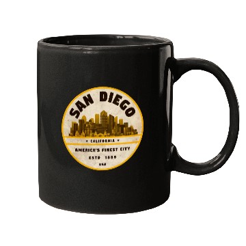 Discover San Diego Mugs