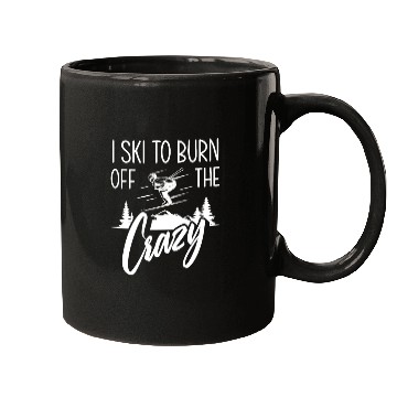 Discover Funny Skiing Skier Gift Mugs
