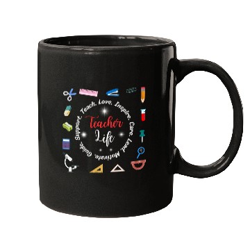 Discover Teacher life Mugs