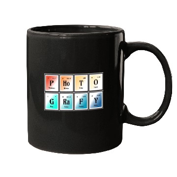 Discover Photography | Periodic Table of Elements Mugs