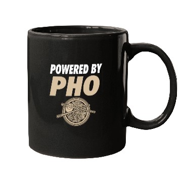 Discover Powered By Pho Soup Vietnamese Noodle Food Mugs