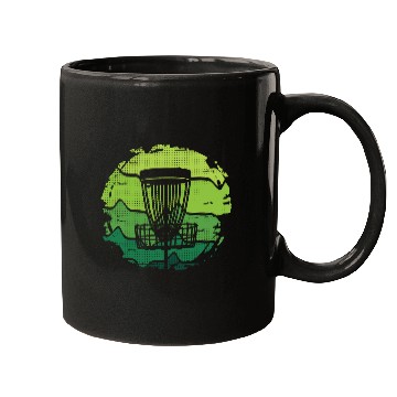 Discover Disc Golfer Graphic Frisbees Flying Disc Golf Mugs