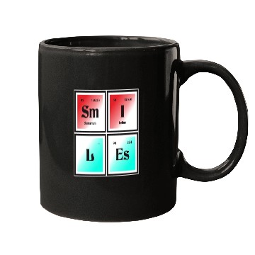Discover Smiles | Periodic Table of Elements Mugs
