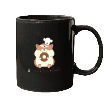 Discover peace love bake Mugs