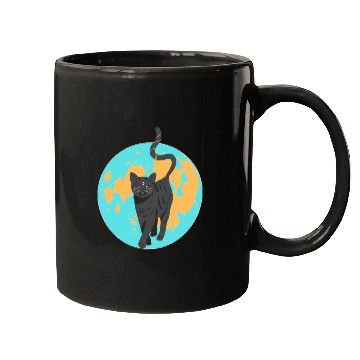 Discover Fall CAT Mugs Funny Halloween Mugs
