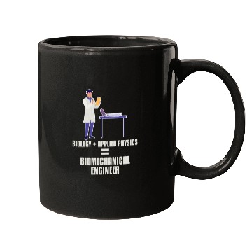 Discover Physics Physicist Biomechanical Engineer Mugs