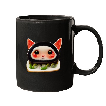 Discover Sushi Cat Mugs