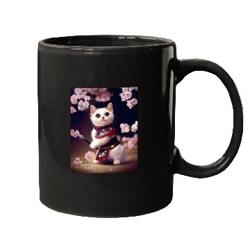 Discover Samurai Cat Mugs