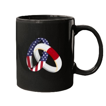 Discover Japan American Ring Heritage Flags Mugs