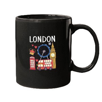 Discover London Mugs