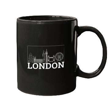 Discover London Mugs