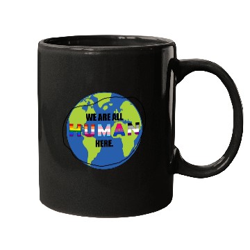 Discover we are all human Mugs