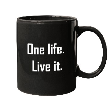 Discover One life live it – your heart beats for adventure Mugs
