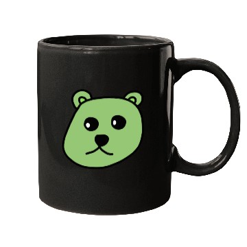 Discover green teddy bear Mugs