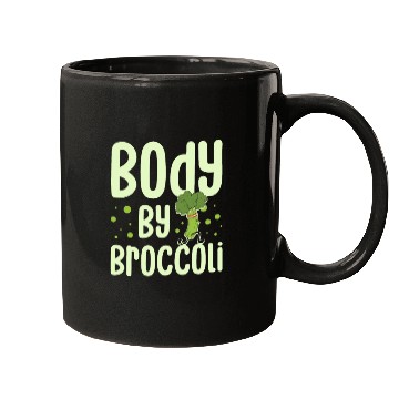 Discover Body By Broccoli Vegetarian Veggies Vegan Mugs