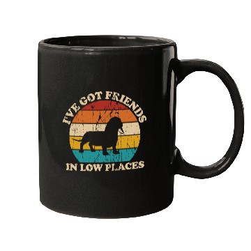 Discover I ve Got Friends In Low Places Dachshund Mugs