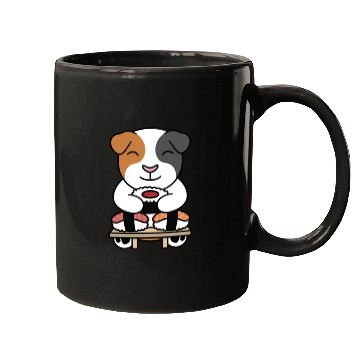 Discover Sushi Lover Guinea Pig Mugs