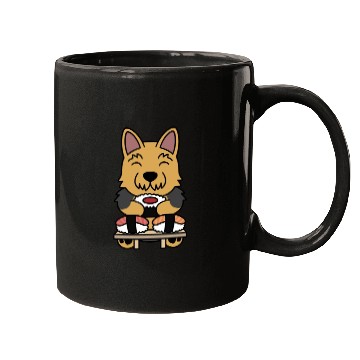 Discover Sushi Lover Yorkshire Terrier Mugs