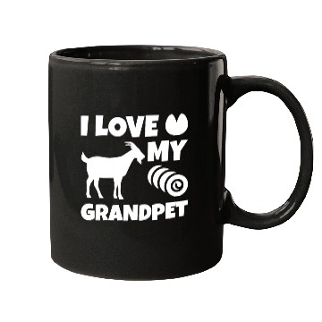 Discover I Love My Grandpet Goat Mugs