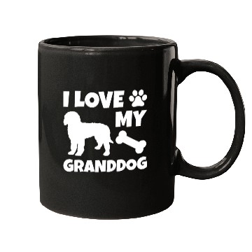 Discover I Love My Granddog Goldendoodle Mugs