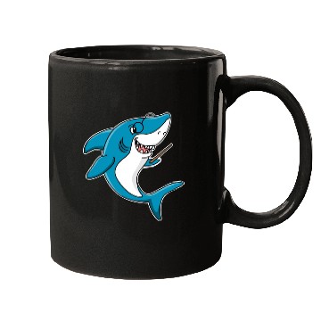 Discover Teacher shark .. school student lessons enrollment Mugs