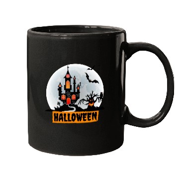 Discover Halloween night story series Mugs