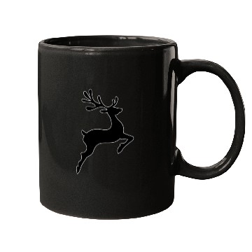 Discover Animals.. animal logo. Animals lovers. Deer lovers Mugs