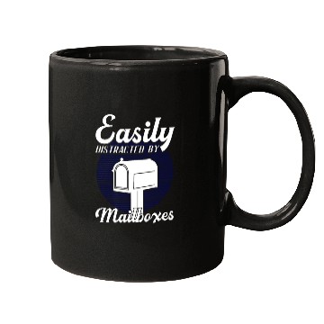 Discover Postman Mail Carrier Post Office Postal Worker Mugs