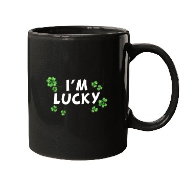 Discover Shamrock St. Patrick's Day I'm Lucky Mugs