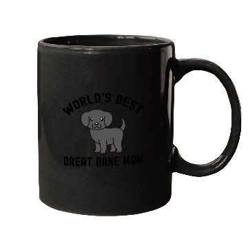 Discover World's Best Great Dane Mom Mugs