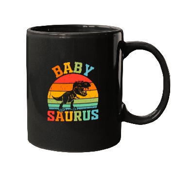 Discover Babysaurus Newborn Baby Dinosaur Baby Saurus Baby Mugs