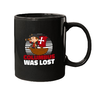 Discover Columbus Day 1492 Mugs