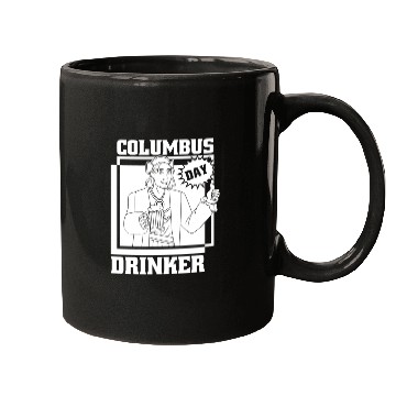 Discover Columbus Day 1492 Mugs