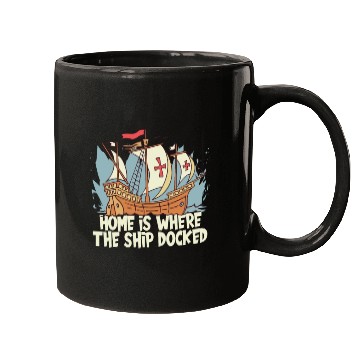 Discover Columbus Day 1492 Mugs