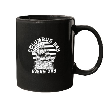 Discover Columbus Day 1492 Mugs
