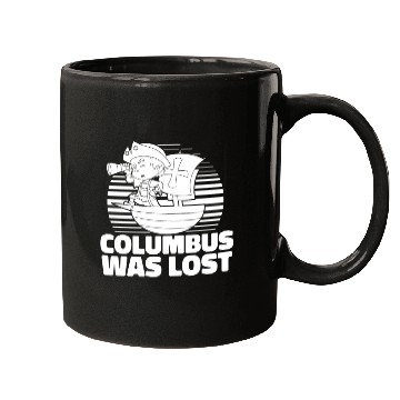 Discover Columbus Day 1492 Mugs