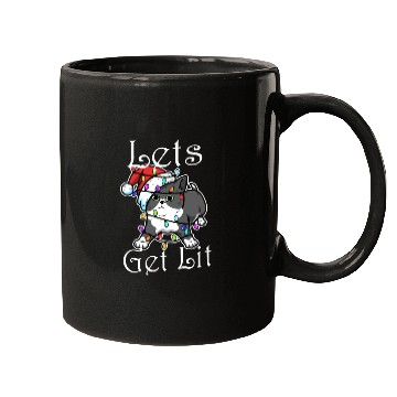 Discover Lets get lit christmas Mugs