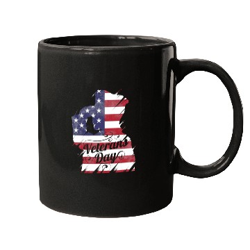 Discover Patriotic Salute US Flag For Veterans Day Mugs