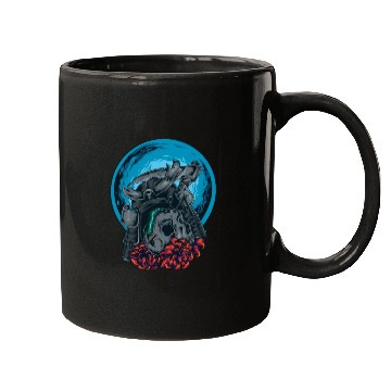 Discover Death Skull Samurai Warrior Arrow Bug Moon Flowers Mugs