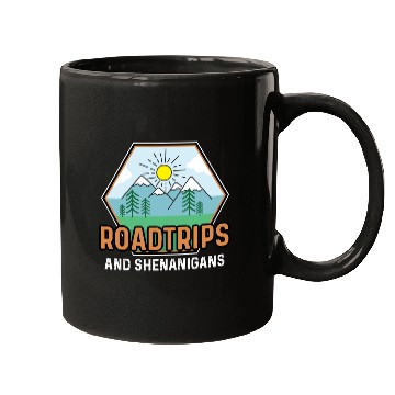 Discover Road Trip Shenanigans Nature Lover And Explorer Gi Mugs