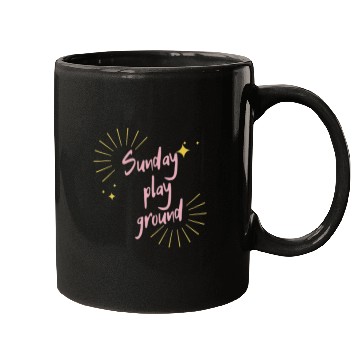 Discover Sunday play ground Mugs