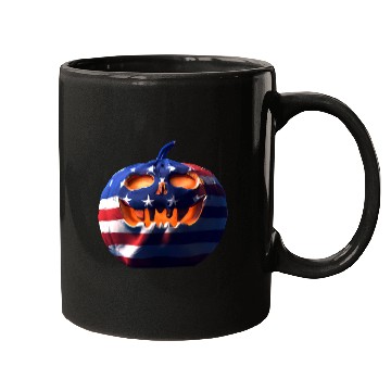 Discover Halloween Pumpkin USA Mugs