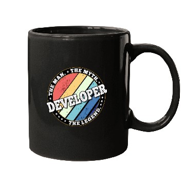 Discover Developer. The man. The myth. The legend. Mugs