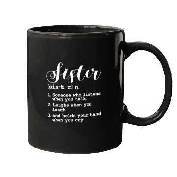Discover Sister Definition Mugs