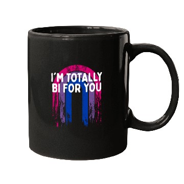 Discover I'm Totally Bi for You Bisexual Couples Bi Pride Mugs